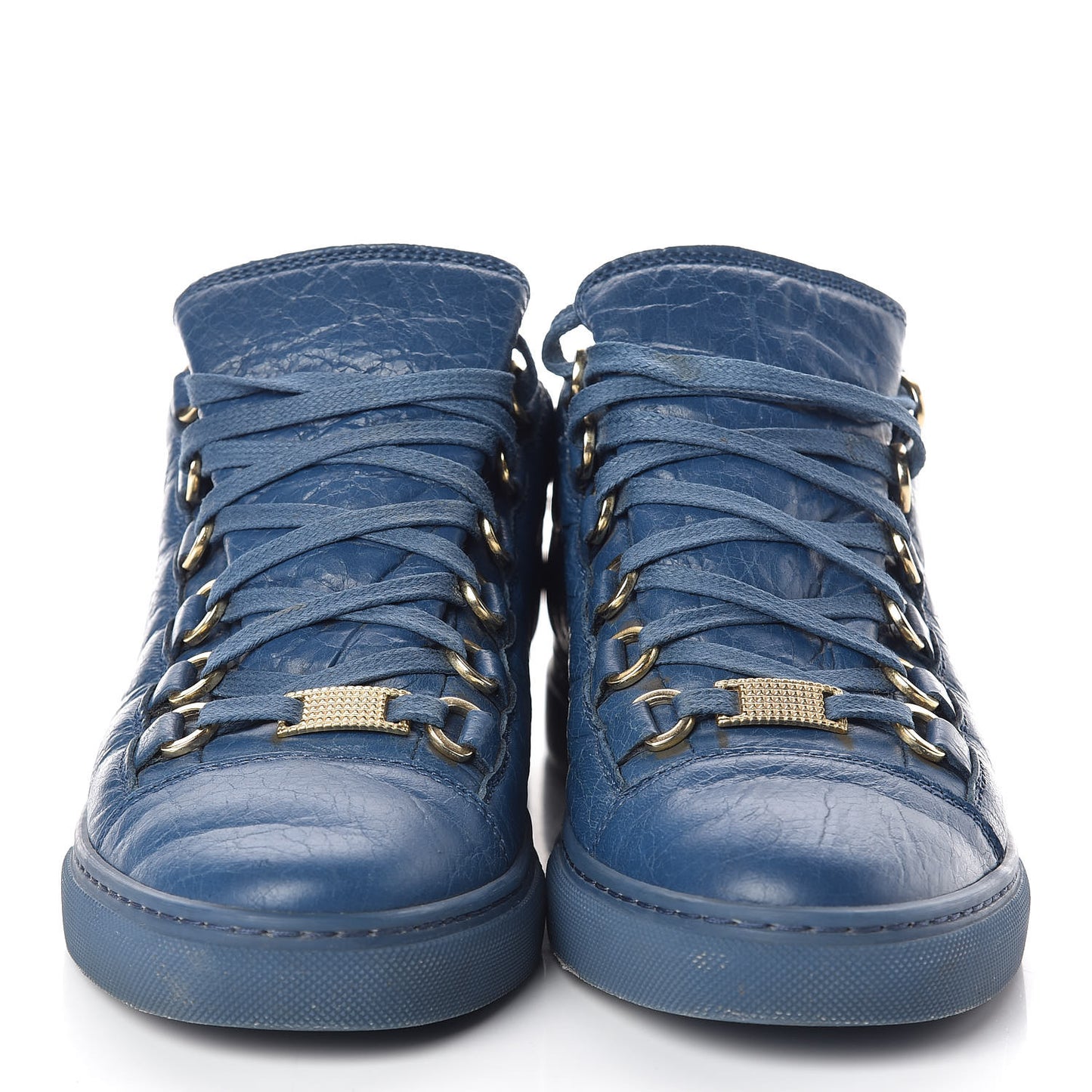 Chevre Hamilton Womens Low Top Sneakers 37 Bleu Profond