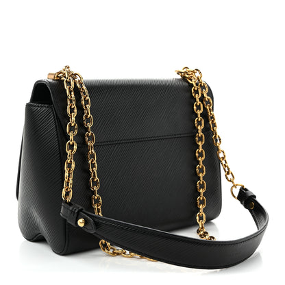 Louis Vuitton Epi Twist Shoulder Bag MM Black 4 of 10