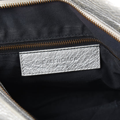 Balenciaga Metallic Agneau Classic Hardware Town Gris Aluminum 7 of 15