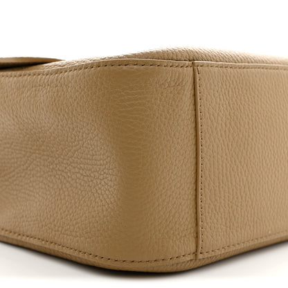 Chanel Grained Calfskin Small Souplissimo Maxi Flap Dark Beige 9 of 11