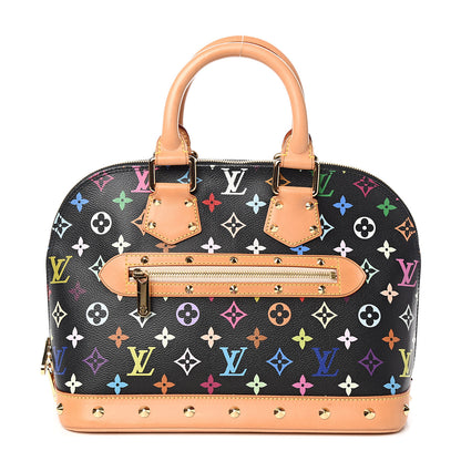 Louis Vuitton Monogram Multicolor Alma Black 1 of 12