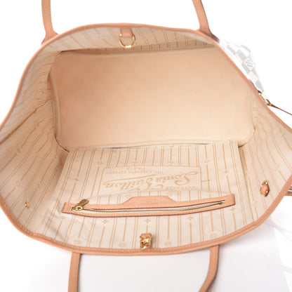 Louis Vuitton Damier Azur Neverfull MM 7 of 10