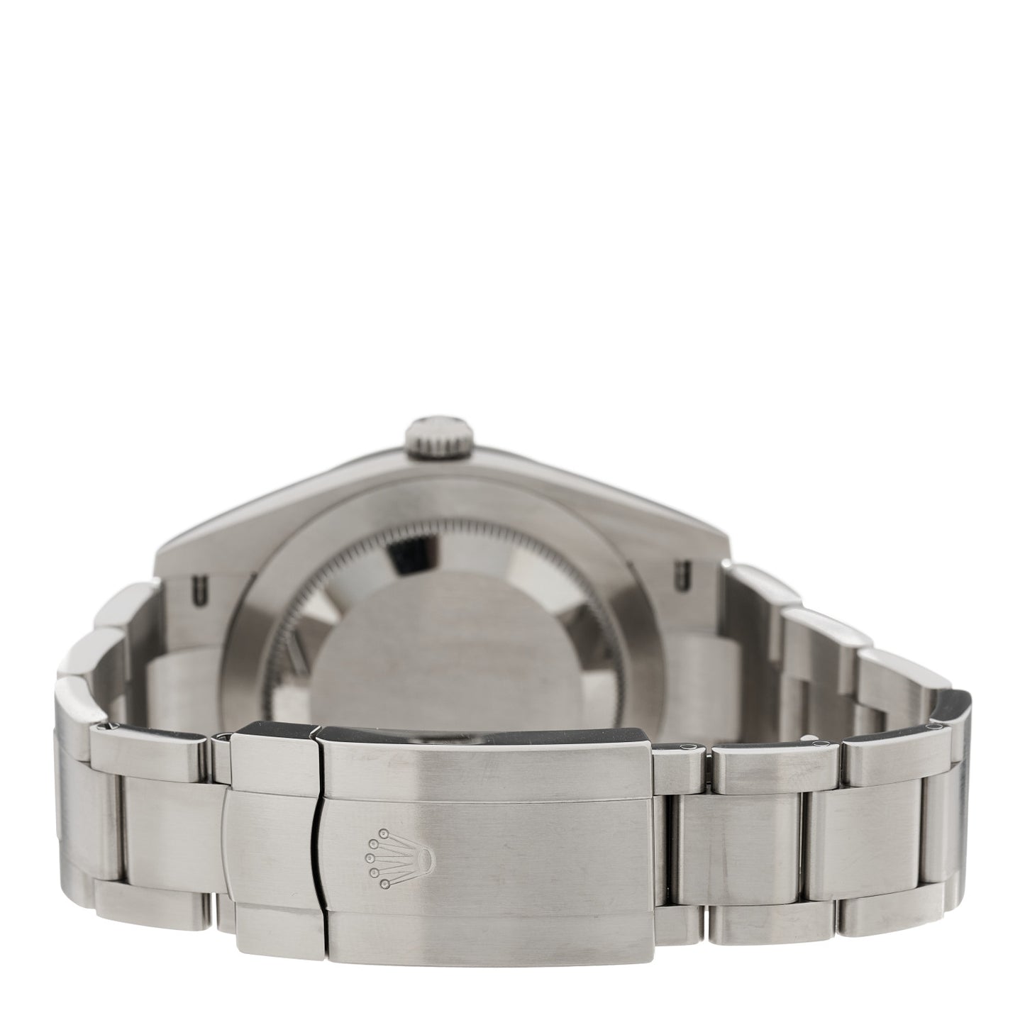 Stainless Steel 41mm Oyster Perpetual Watch Bright Black 124300