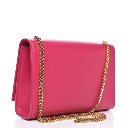 Saint Laurent Smooth Calfskin Medium Classic Monogram Kate Tassel Satchel Fuchsia 3 of 17