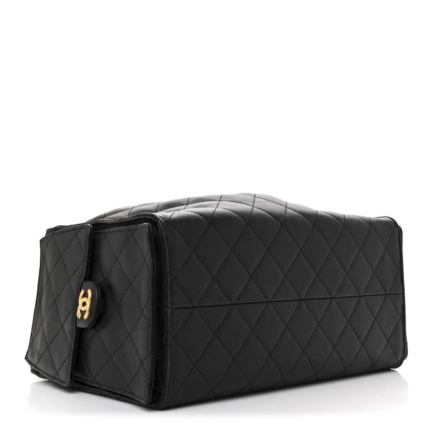Chanel Caviar Quilted Medium Chanel 25 Handbag Black 5 of 12