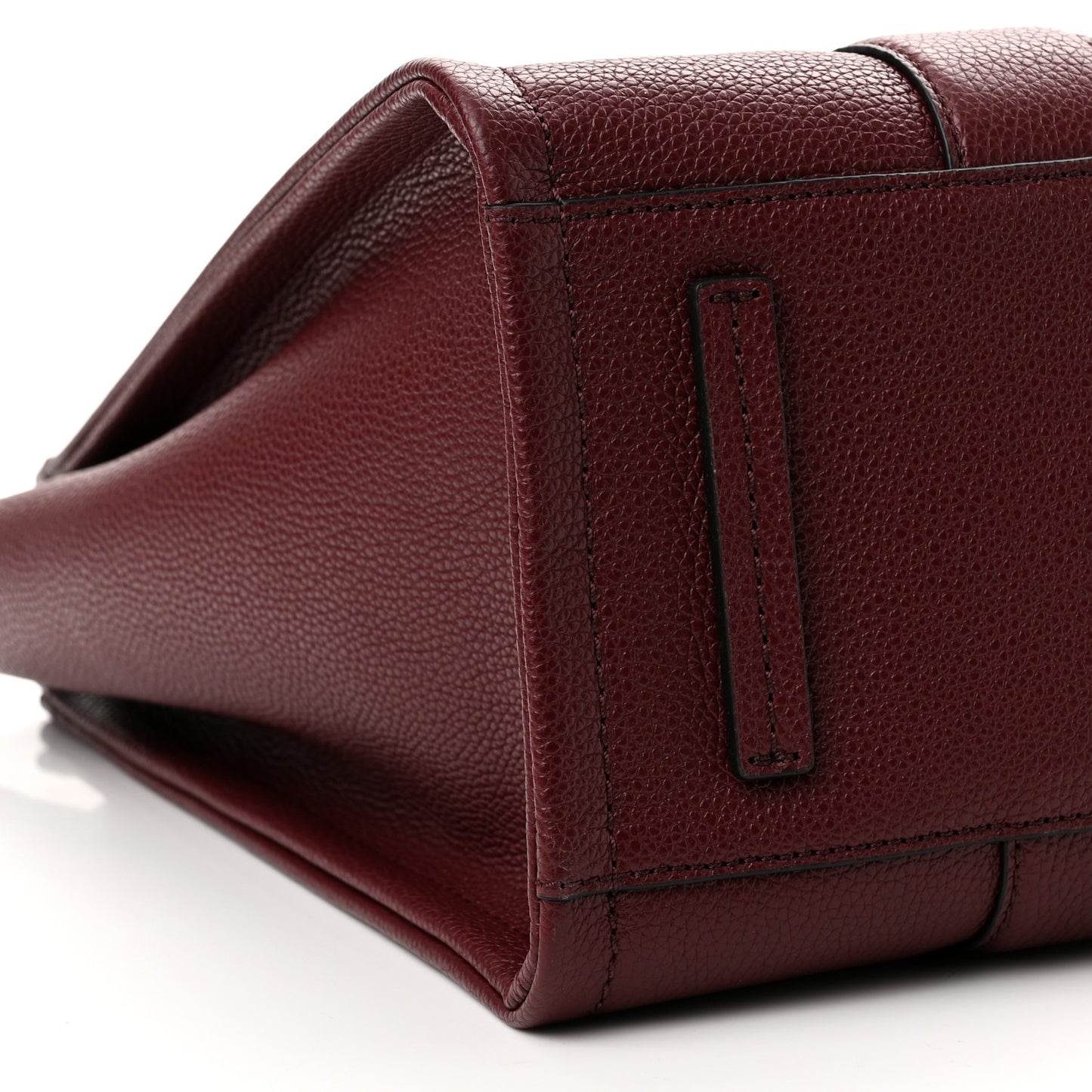 Grained Calfskin Large The Tote Bag Chianti