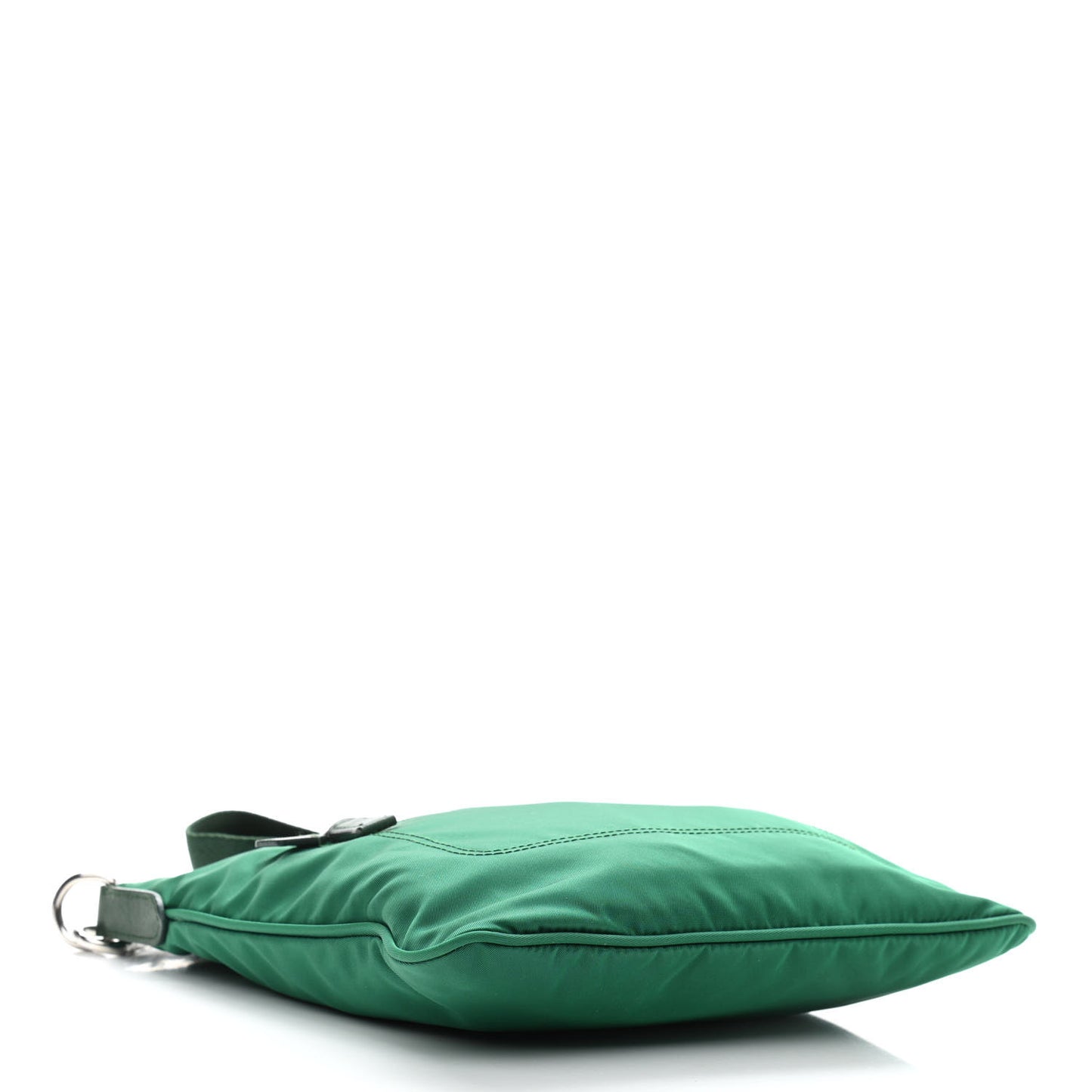 Tessuto Nylon Saffiano Flat Messenger Bag Oleandro