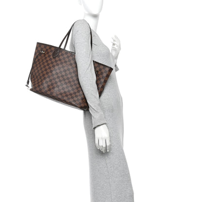 Louis Vuitton Damier Ebene Neverfull MM 2 of 9
