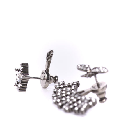 Christian Dior Palladium Crystal J'adior Earrings 2 of 3