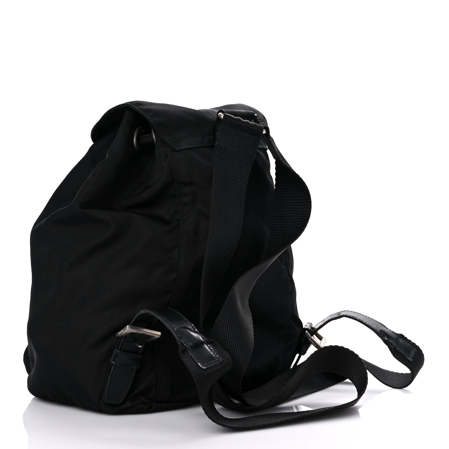 Prada Nylon Vela Mini Cinch Backpack Black 3 of 21