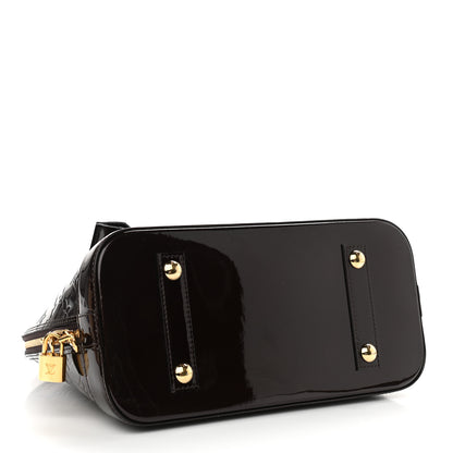 Louis Vuitton Vernis Alma PM Amarante 4 of 10