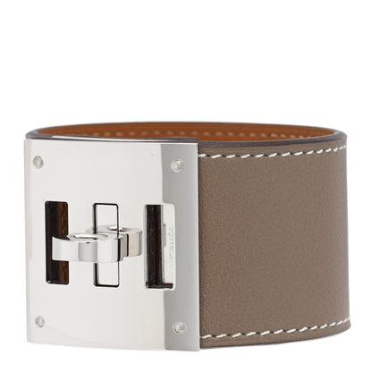 Hermes Swift Kelly Dog Bracelet T1 Etoupe 1 of 3