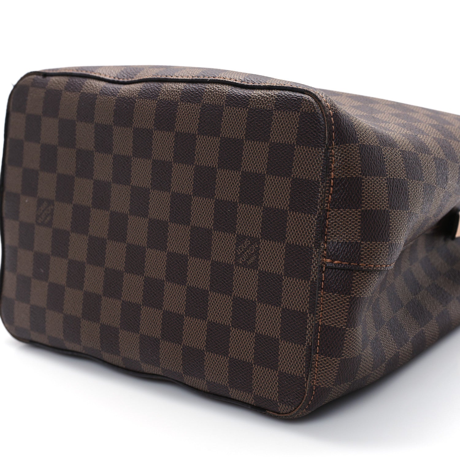 Louis Vuitton Damier Ebene Neonoe MM Safran 10 of 12