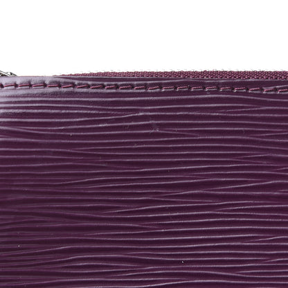 Louis Vuitton Epi Pochette Accessories 24 Cassis 9 of 10