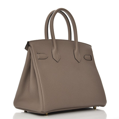 Hermes Togo Birkin 30 Gris Asphalte 3 of 35