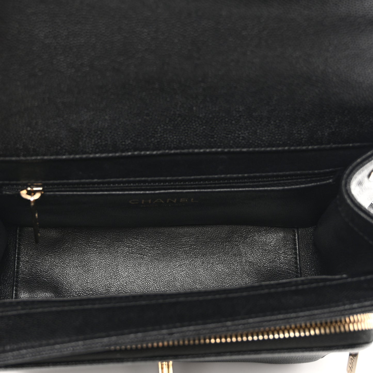 Caviar Quilted Medium Business Affinity Flap Black