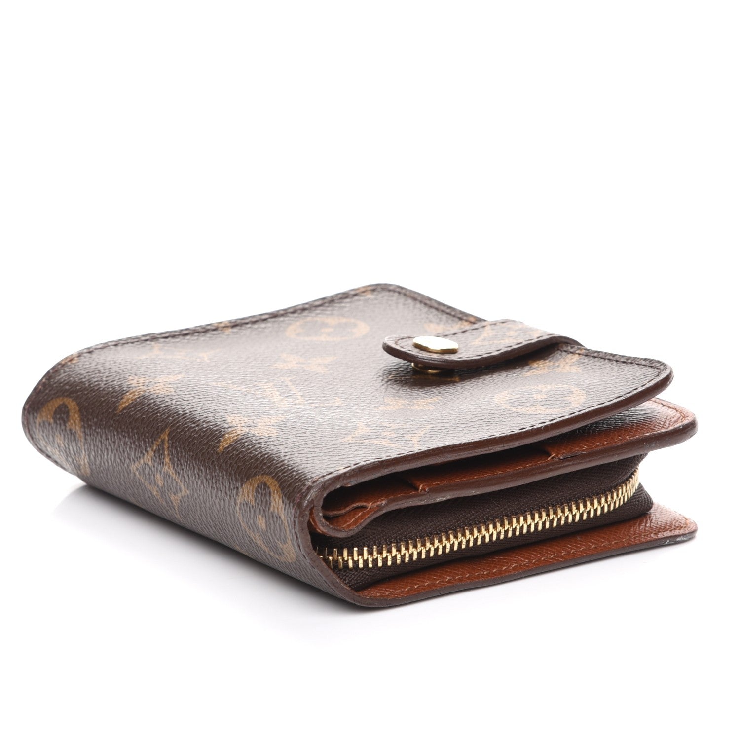 Louis Vuitton Monogram Compact Zippe Zipped Wallet 4 of 8