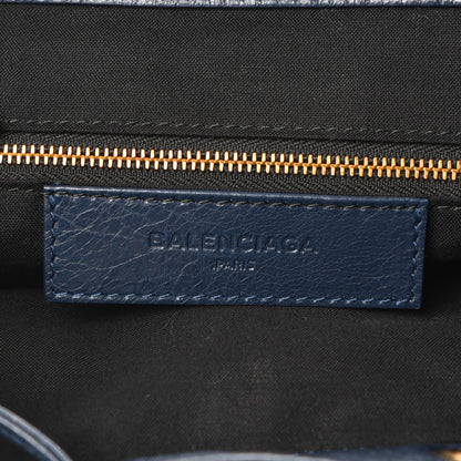 Balenciaga Agneau Giant 12 Gold Hardware S Traveler Backpack Bleu Obscur 6 of 7