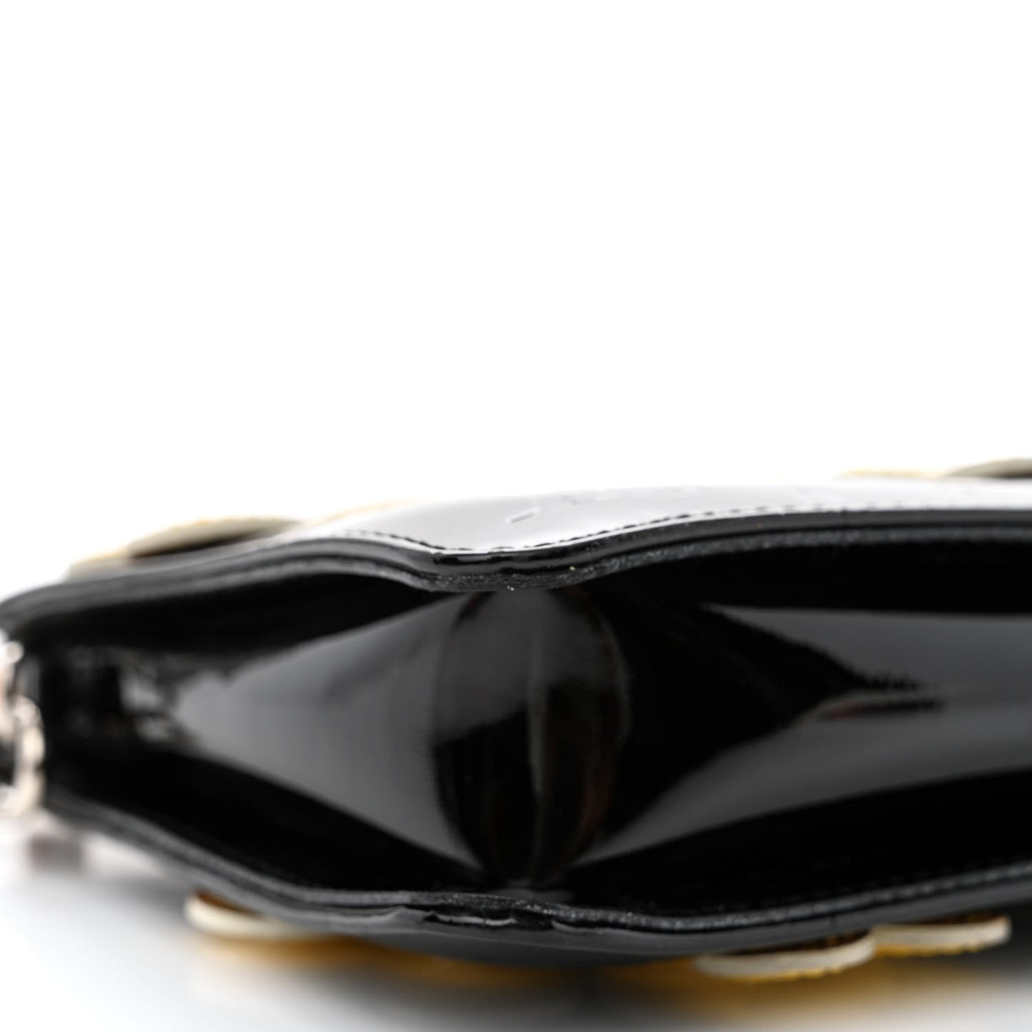 Vernis Lexington Fleurs Pochette Black