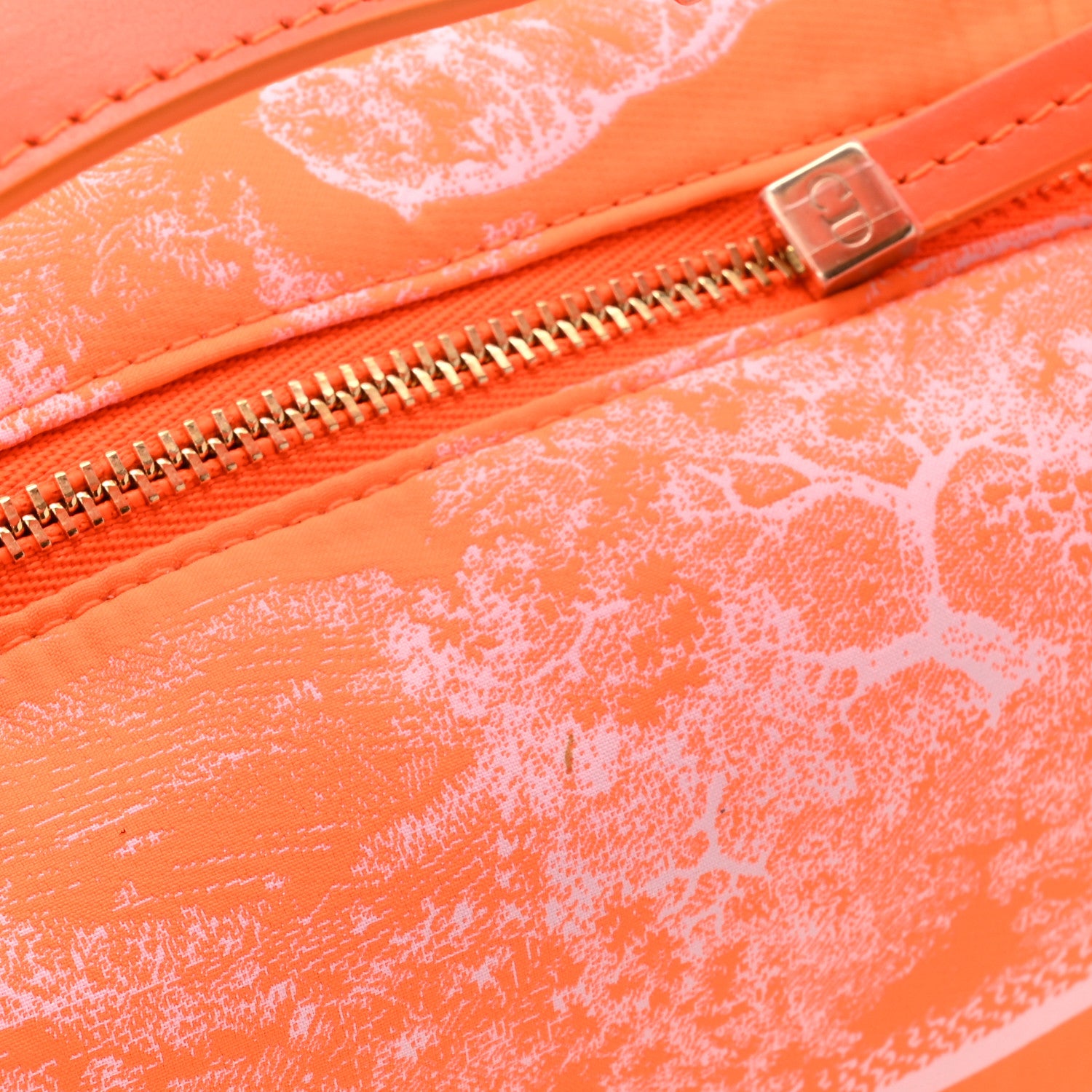 Christian Dior Technical Fabric Toile De Jouy DiorTravel Nomad Pouch Orange 13 of 13