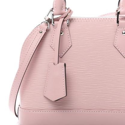 Louis Vuitton Epi Alma BB Rose Ballerine 9 of 10
