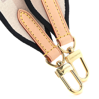 Louis Vuitton Jacquard Speedy Bandouliere 20 Shoulder Strap Black 4 of 5