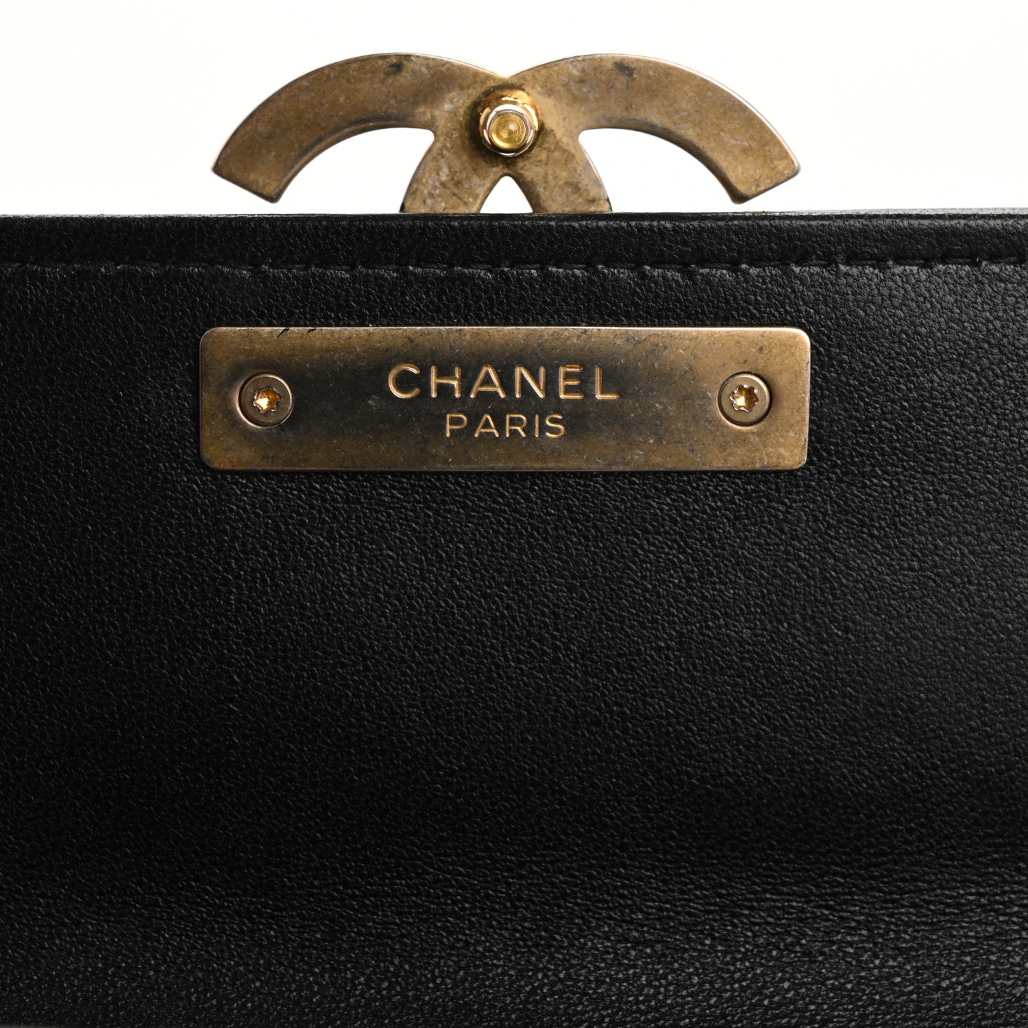 Chanel Lambskin Quilted CC Chic Gusset Wallet Black 6 of 18