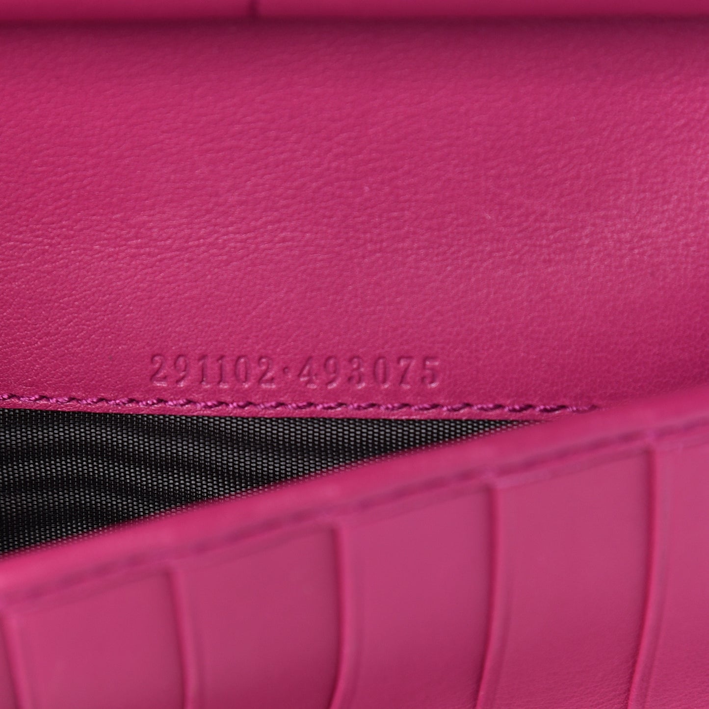 Patent Soho Zip Around Wallet Bright Bougainvillea