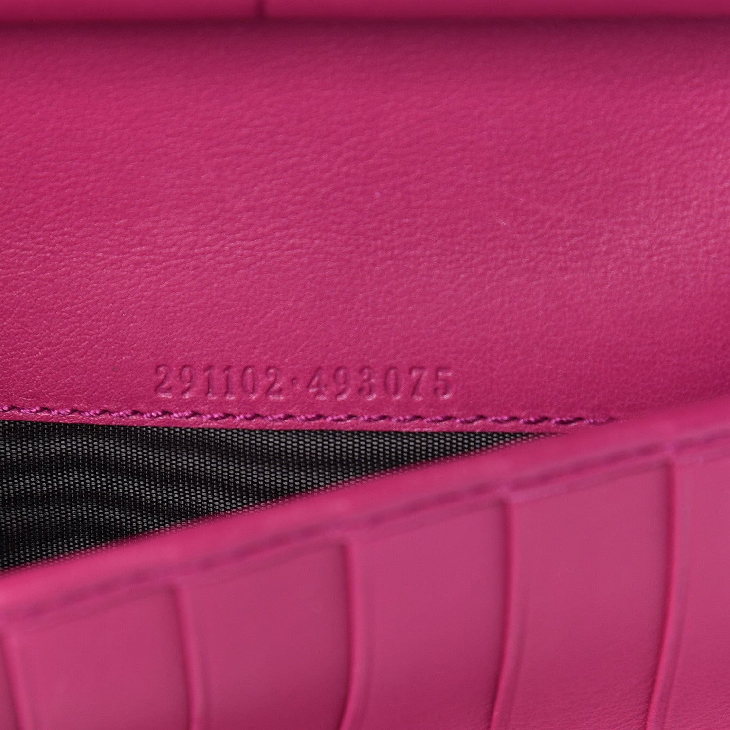 Gucci Patent Soho Zip Around Wallet Bright Bougainvillea 7 of 11