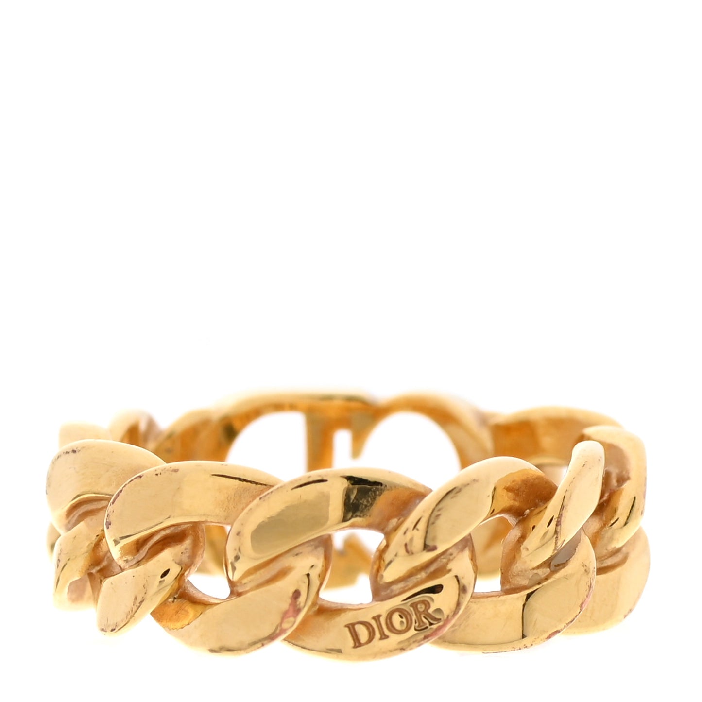 Metal Danseuse Etoile Chain Ring 54 7 Gold