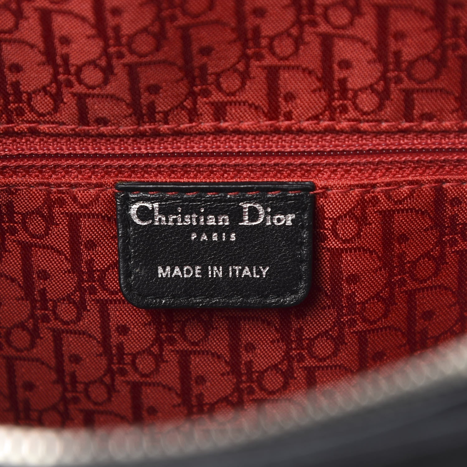 Christian Dior Lambskin Cannage Large Lady Dior Black 6 of 15