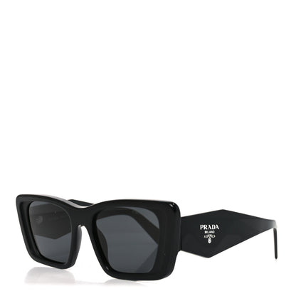 Prada Acetate Symbole Sunglasses SPR 08Y Black 1 of 7