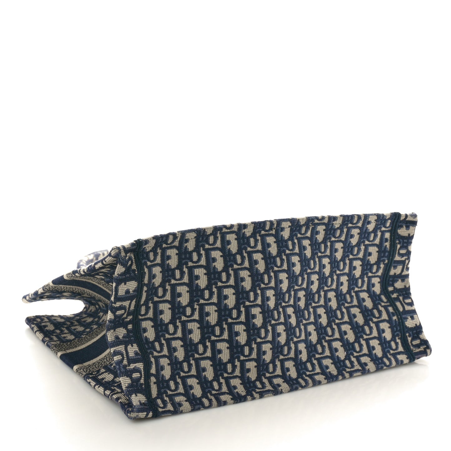 Oblique Medium Book Tote Blue Multicolor