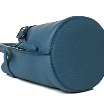 Celine Supple Grained Calfskin Nano Big Bag Bucket Slate Blue 9 of 12