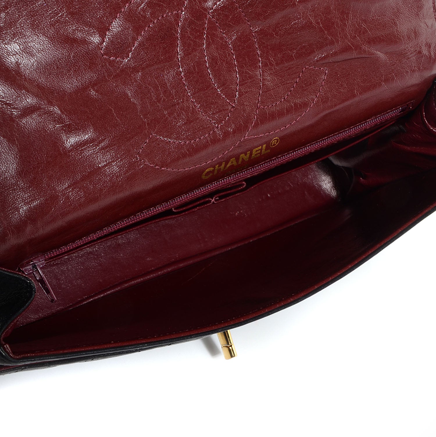 Chanel Lambskin Medium Double Flap Black 5 of 10
