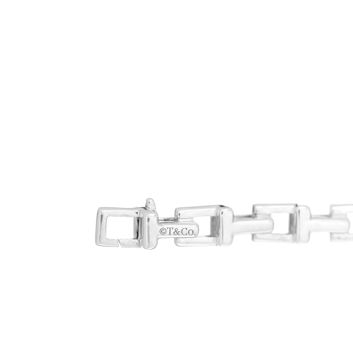 Sterling Silver T Chain Bracelet