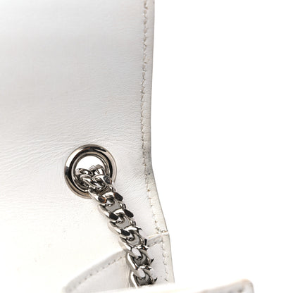 Saint Laurent Smooth Calfskin Medium Classic Monogram Kate Tassel Satchel White 15 of 21
