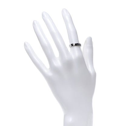 Cartier 18K White Gold 3.5mm LOVE Wedding Band Ring 49 4.75 2 of 5