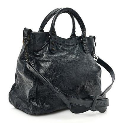 Balenciaga Agneau Classic Hardware Velo Dark Night 5 of 10