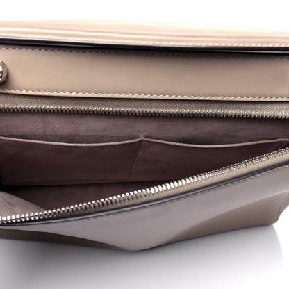 Fendi Vitello Baltico Dolce DotCom Satchel Tortora Papavero 16 of 26