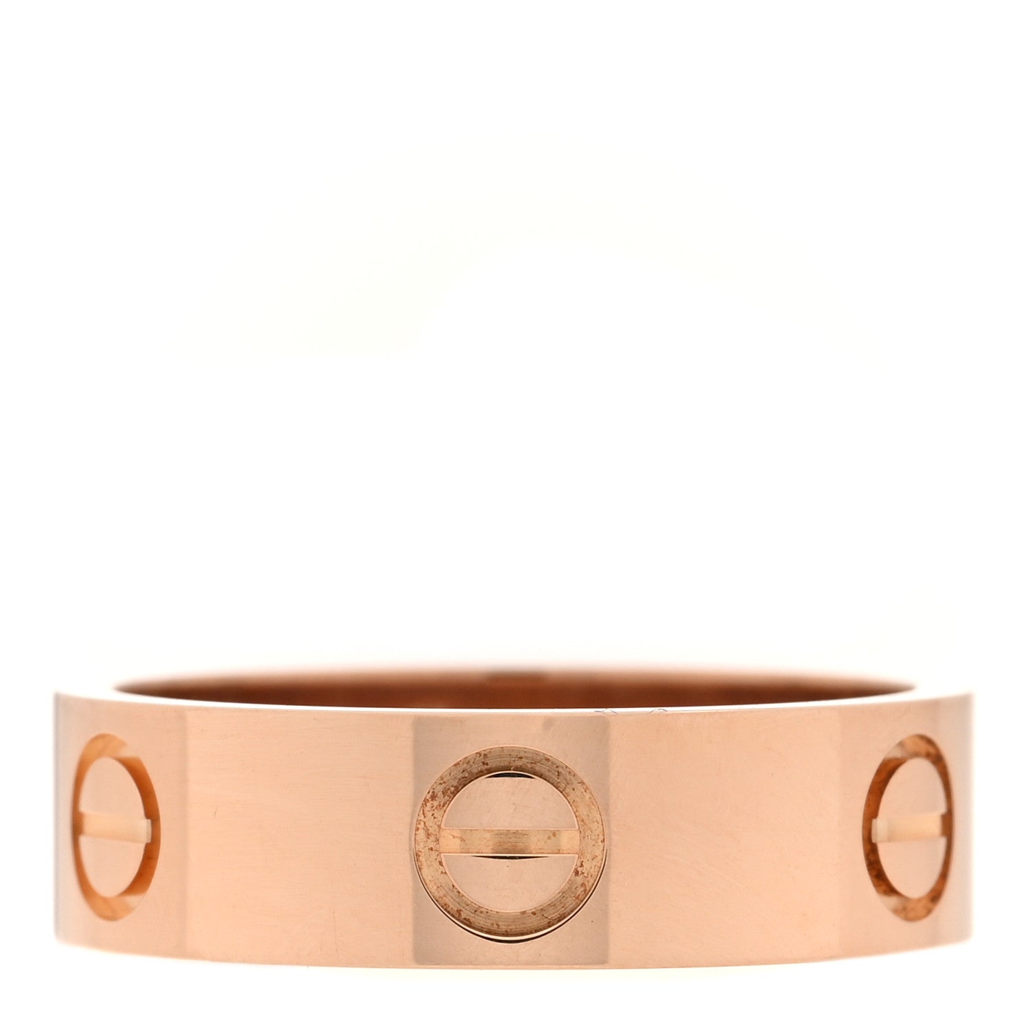 Cartier 18K Pink Gold 5.5mm LOVE Ring 54 6.75 1 of 4