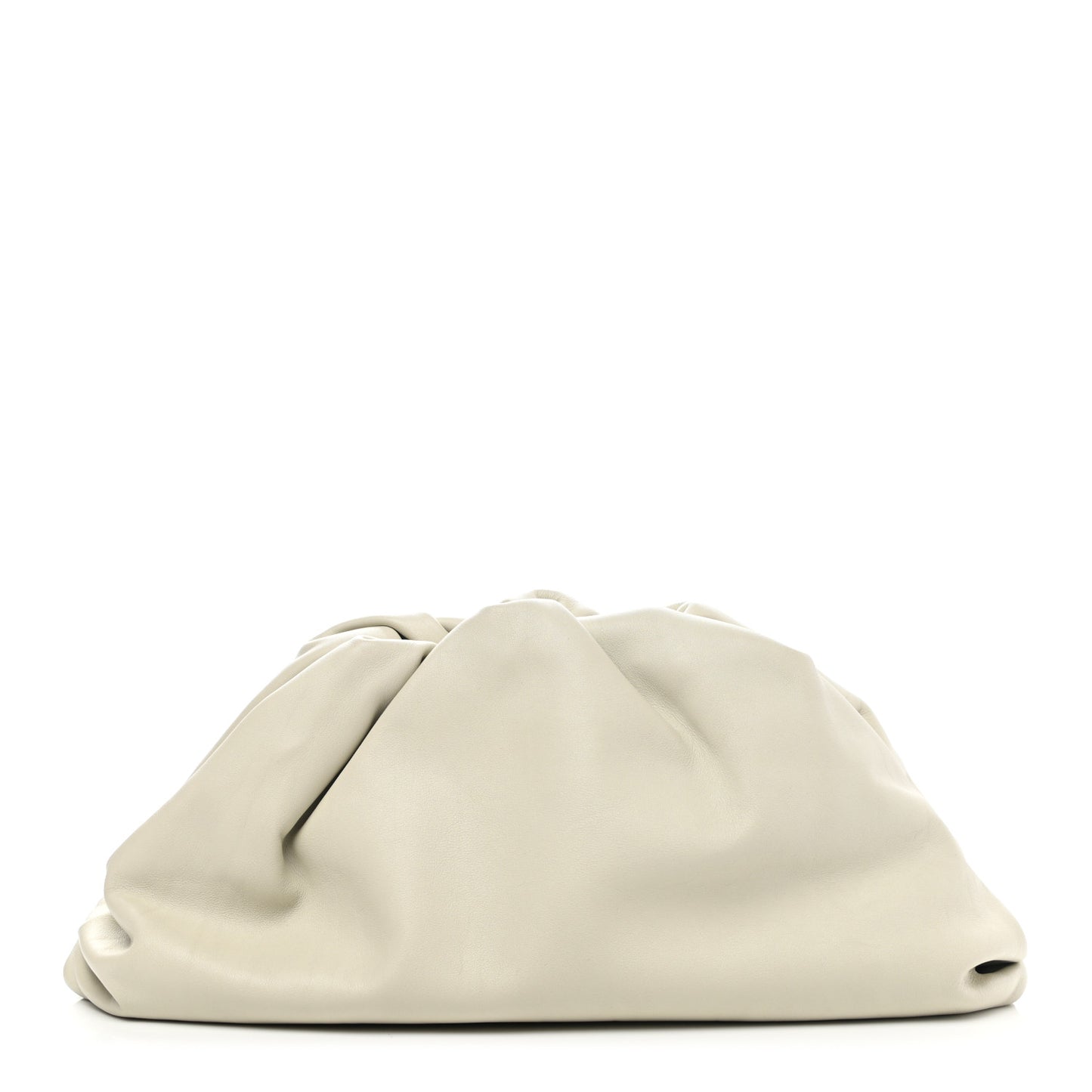Smooth Butter Calf The Pouch Oversized Clutch Mist