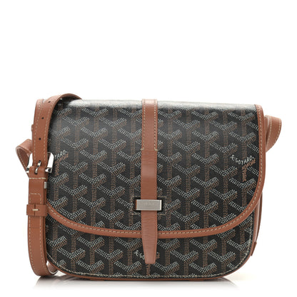 Goyard Goyardine Belvedere II PM Messenger Bag Black Gold 1 of 13