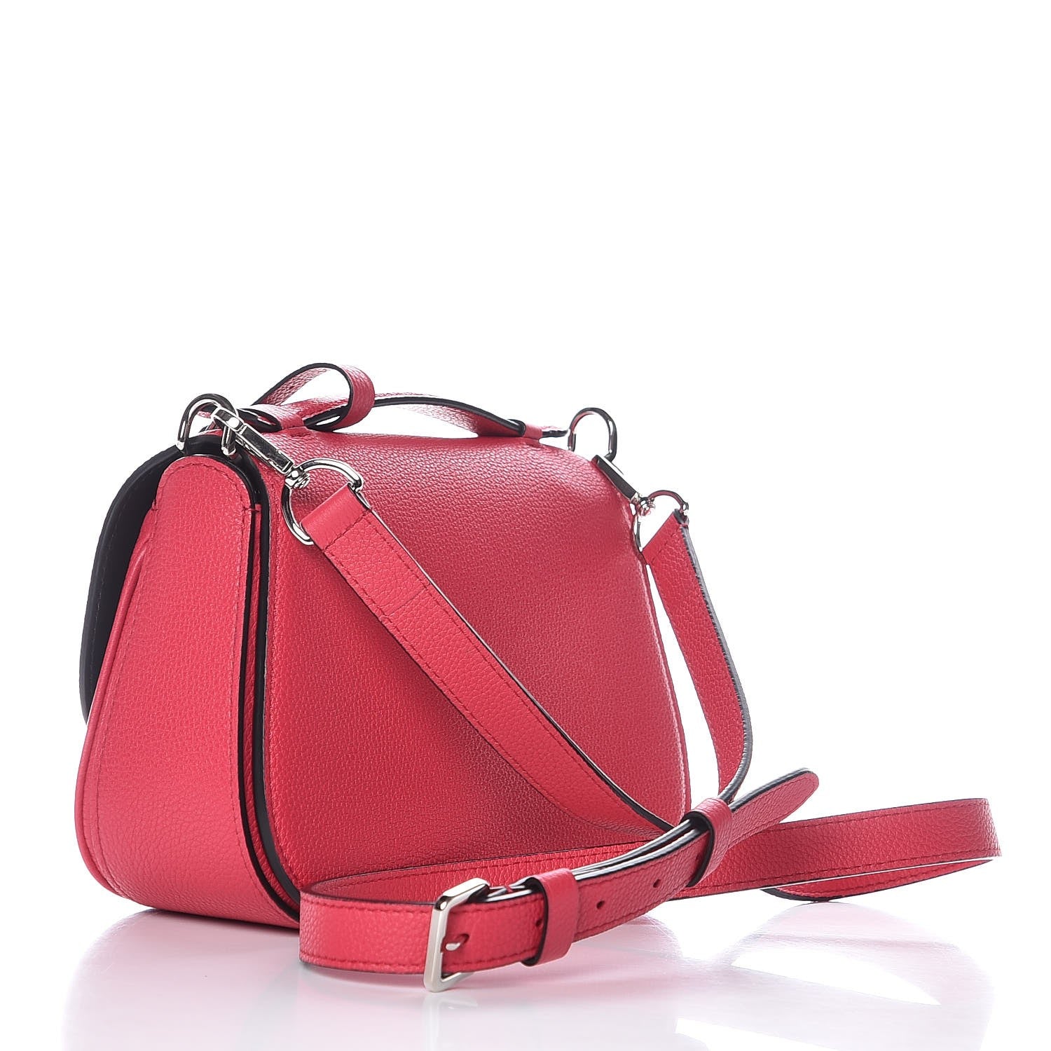 Louis Vuitton Grained Calfskin Vivienne NM Framboise 3 of 6