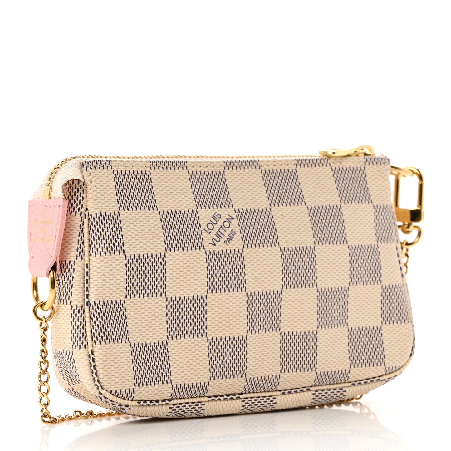 Damier Azur 2018 Christmas Animation Mini Pochette Accessories