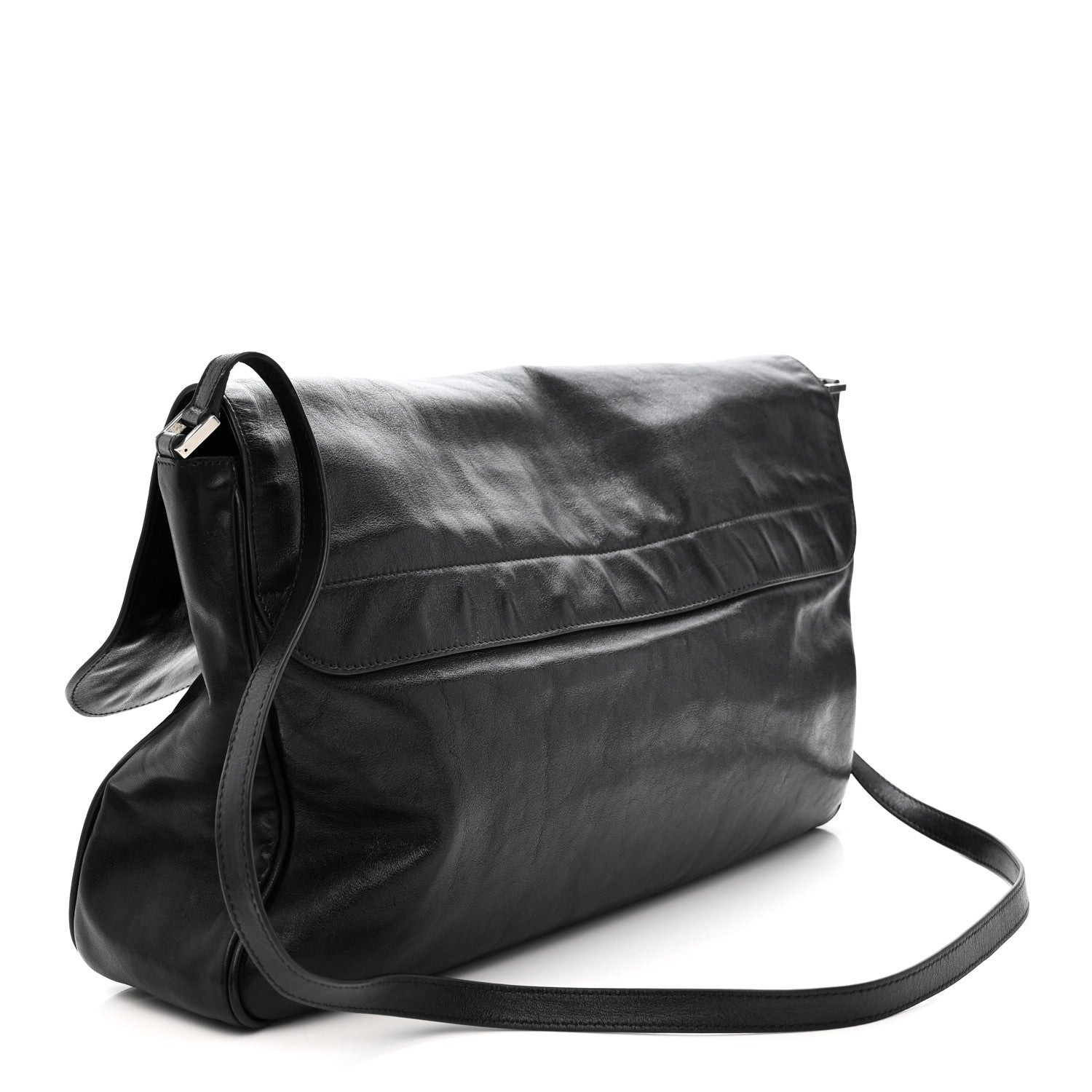 Balenciaga Agneau Large Grungy Messenger Black 3 of 12