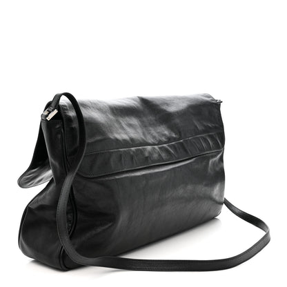 Balenciaga Agneau Large Grungy Messenger Black 3 of 12