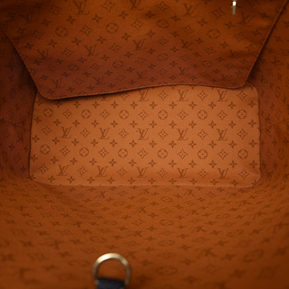 Louis Vuitton Monogram Giant Crafty Neverfull MM Creme Caramel 4 of 8