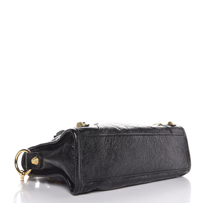 Balenciaga Agneau Giant 12 Gold Hardware Mini City Black 4 of 7