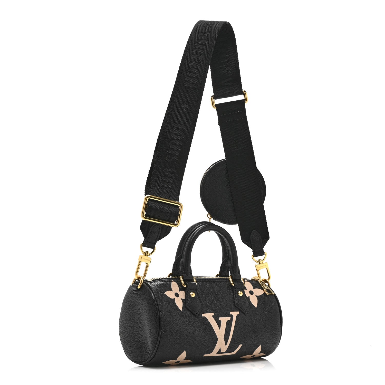 Louis Vuitton Empreinte Monogram Giant Papillon BB Black Beige 4 of 18